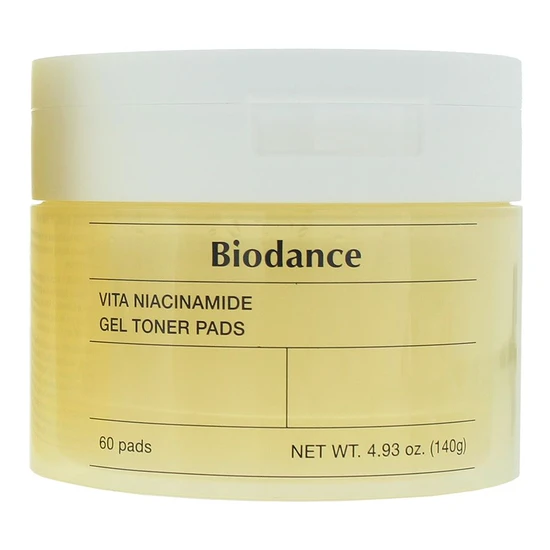 Biodance Vita Niacinamide Gel Toner Pads 60 Pads