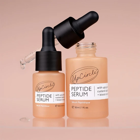 UpCircle Beauty Peptide Serum With Upcycled Custard Apple + Blood Orange 15ml