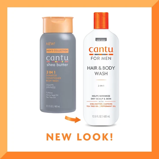 Cantu Men 2 In 1 Hair & Body Wash 400ml