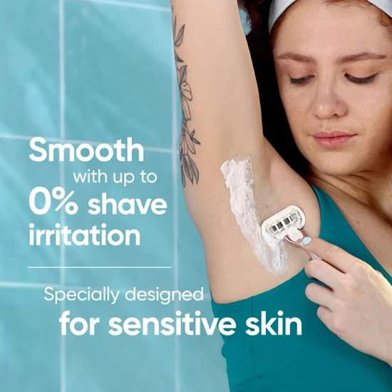 Gillette PRO Smooth Sensitive Razor Blades Refills 3 Blades