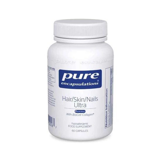 Pure Encapsulations Hair Skin Nails Ultra Capsules 60 Capsules