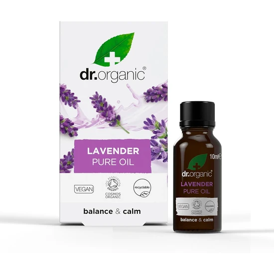 Dr. Organic Organic Balance & Calm Lavender Pure Oil 10ml