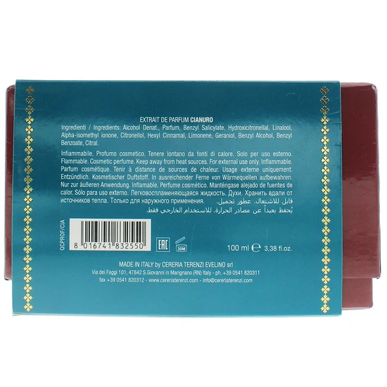 V Canto Cianuro Extrait De Parfum 100ml