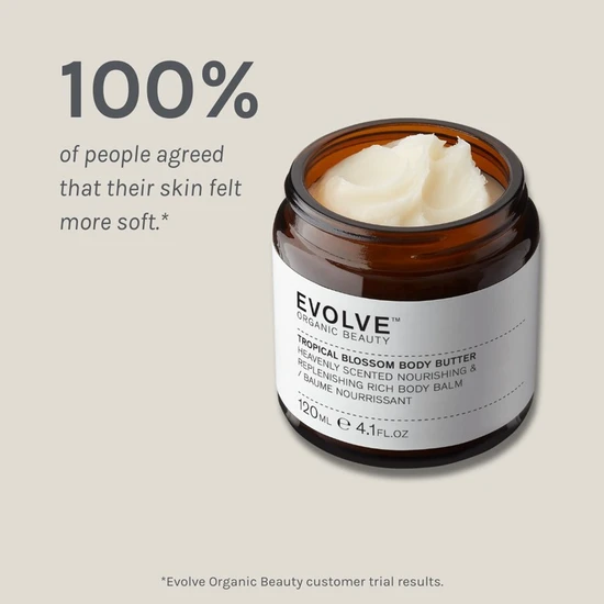 Evolve Beauty Tropical Blossom Body Butter 120ml