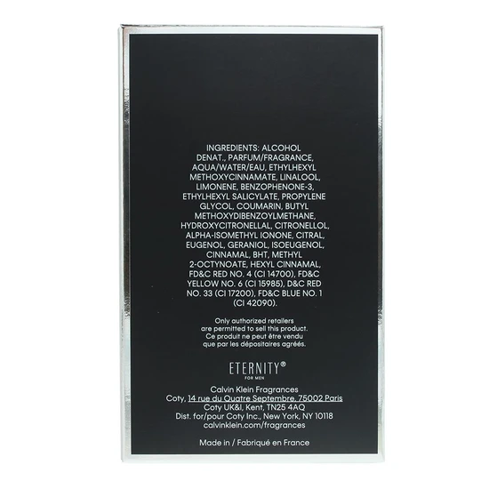 Calvin Klein Eternity Flame For Men Eau De Toilette 100ml