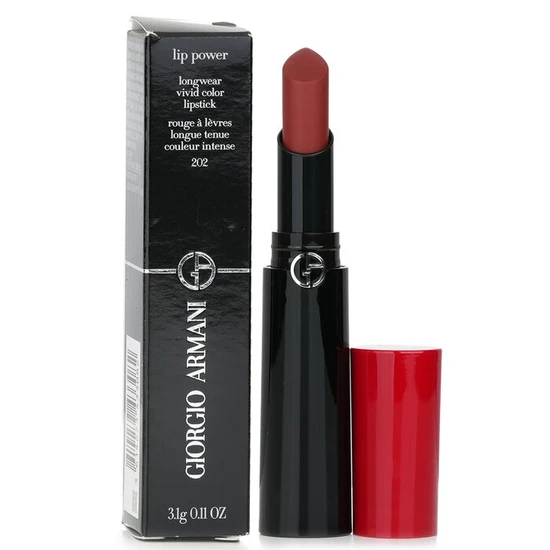 Giorgio Armani Lip Power Longwear Vivid Colour Lipstick 202 Grazia