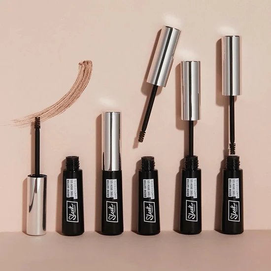 Sleek Hair Brow Getter Fibre Gel Ash Brown