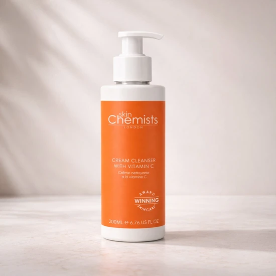 skinChemists Anti-Ageing Cream Cleanser With Vitamin C 200ml