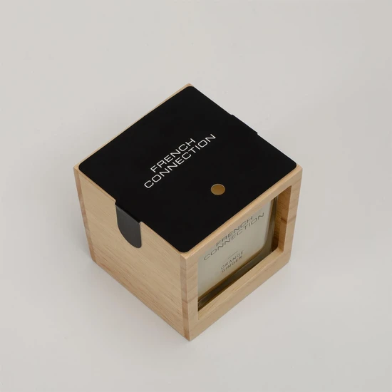 French Connection Wooden Collection Orange Ginger Candle 200g