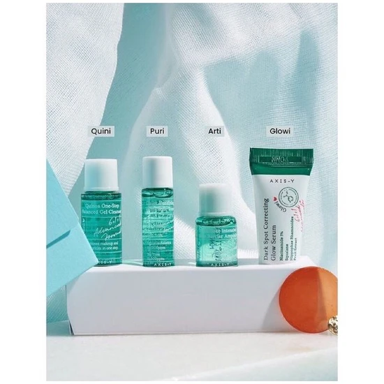 Mii Cosmetics AXIS-Y The Mini Glow Set 8ml + 5ml + 5ml + 5ml