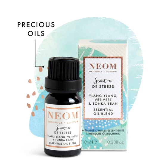 Neom Organics Ylang Ylang, Vetivert & Tonka Bean Essential Oil Blend 10ml