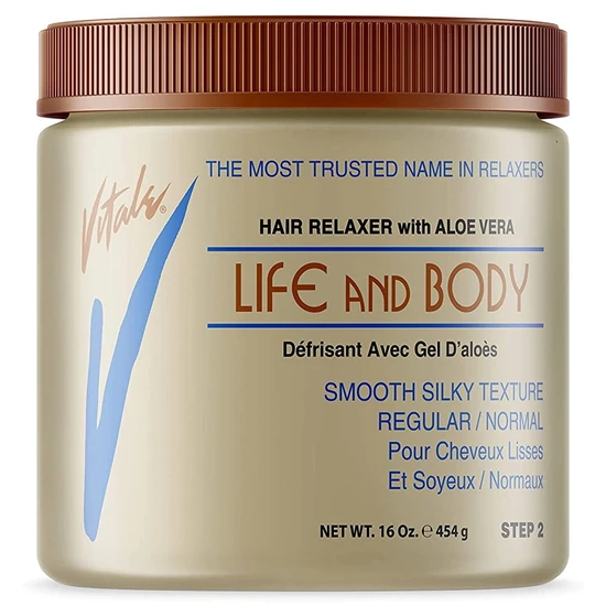 Vitale Life & Body Hair Relaxer With Aloe Vera 454g