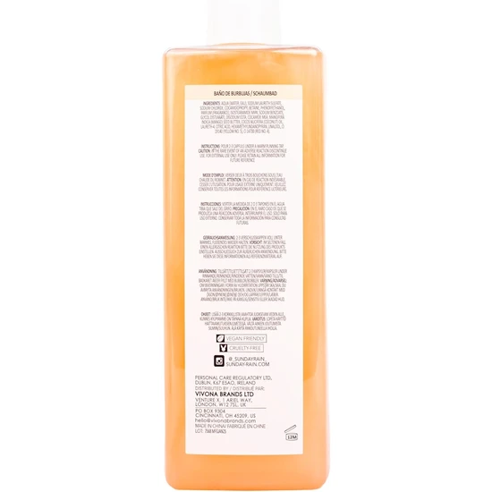 Sunday Rain Mango & Coconut Bubble Bath 450ml