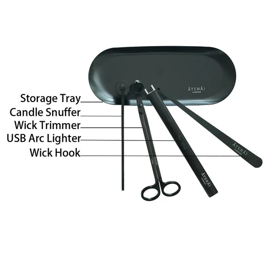 Atenai London Luxury 5 Piece Candle Care Kit 5 Piece