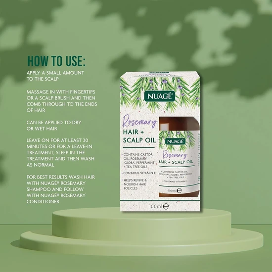 Nuage Rosemary Hair & Scalp Oil 100ml