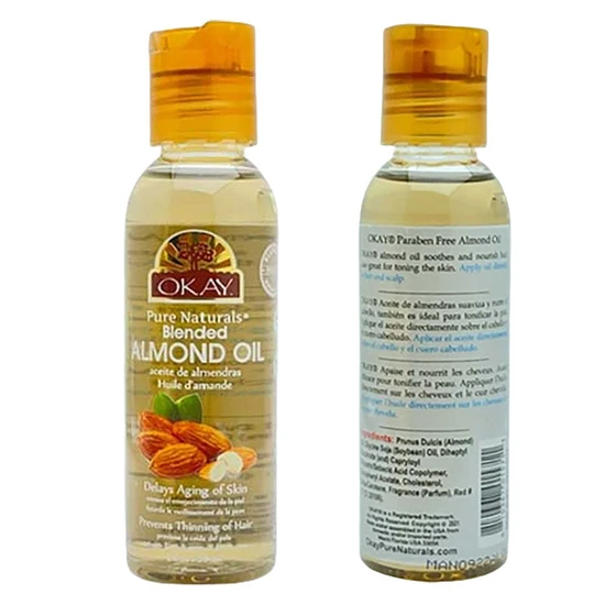 Okay Pure Naturals Blended Almond Oil 59ml