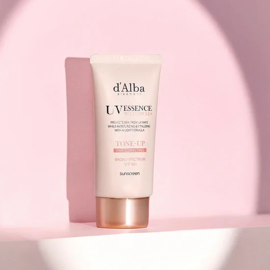 d'Alba Waterfull Pink Correcting Tone-Up Sunscreen 50ml