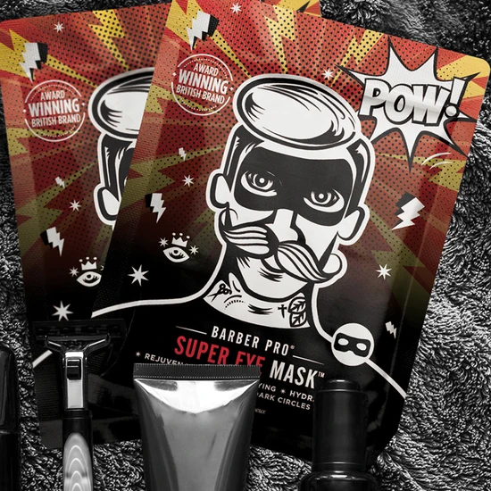 BARBER PRO Super Eye Mask Pack of 4