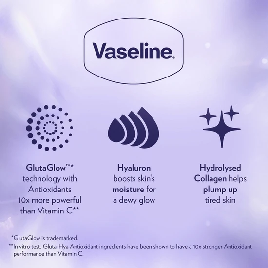 Vaseline Gluta-Hya Serum Burst Lotion 200ml