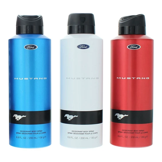 Mustang Deodorant Body Spray Gift Set 200ml