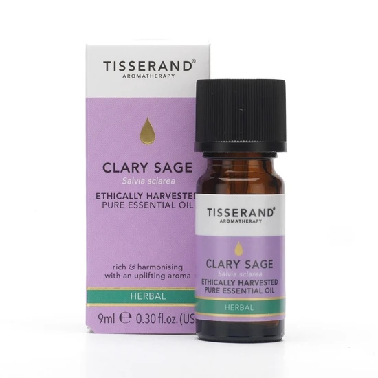 Tisserand Aromatherapy Pure Essential Oils Clary Sage Organic Essential Oil 9ml