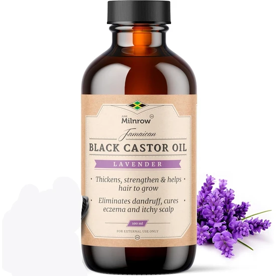 June Milnrow Lavender Jamaican Black Castor Oil 200ml