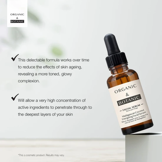 Organic & Botanic Madagascan Coconut Facial Serum 30ml
