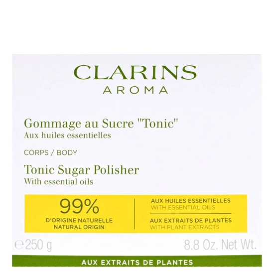 Clarins Tonic Sugar Polisher With Essential Oils 250g