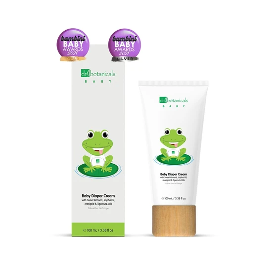 Dr Botanicals Sweet Almond Oil Diaper Cream & Body Milk Kit