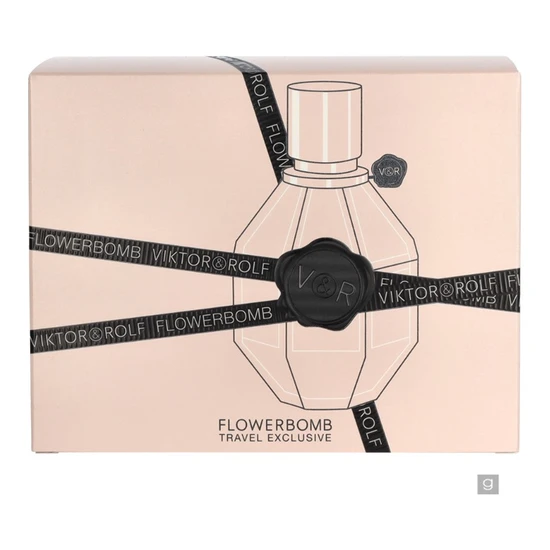 VIKTOR&ROLF Flowerbomb Eau De Parfum Women's Gift Set Spray 100ml With 20ml Eau De Parfum