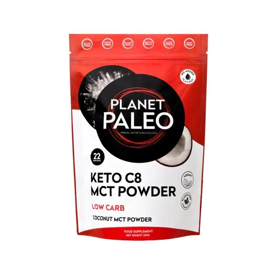 Planet Paleo Keto C8 MCT Powder 220g
