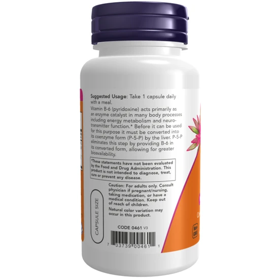 NOW Foods P-5-P 50mg Capsules 90 Capsules