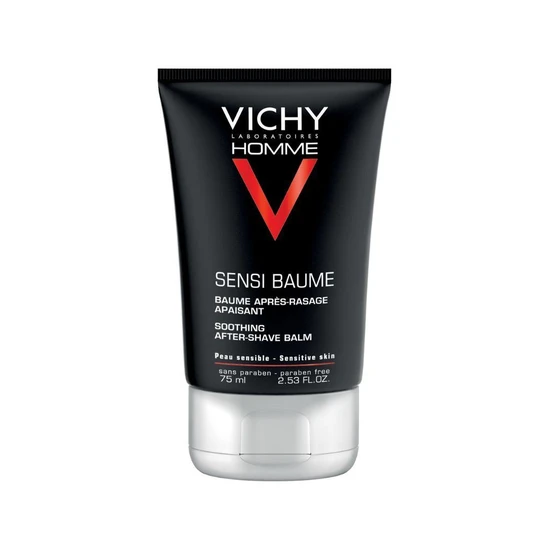 Vichy Homme Soothing Aftershave Balm For Sensitive Skin 75ml