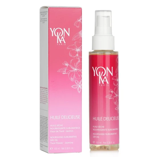 Yonka Huile Delicieuse Nourishing, Sublimative Dry Oil Jasmine 100ml