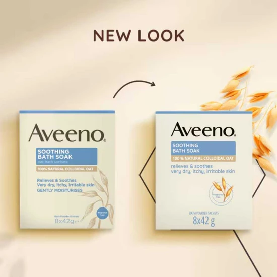 Aveeno Soothing Bath Soak Sachets 8x42g