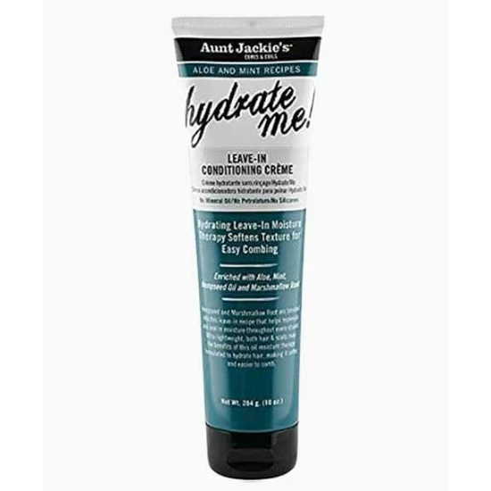 Aunt Jackie's Hydrate Me Aloe & Mint Leave-in Conditioning Creme 284g