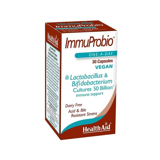 Health Aid ImmuProbio 50 Billion Capsules 30 Capsules