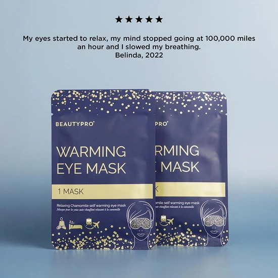BeautyPro Warming Eye Masks x 5