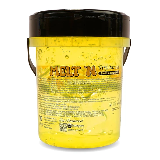 Ebin New York Melt N Biotin Almond Oil Styling Gel 2423ml