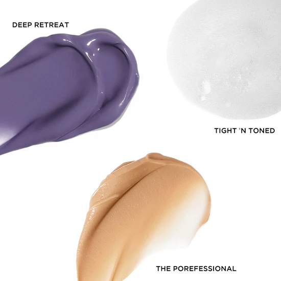 Benefit The Porefessional Package Deal Set The Porefessional Smoothing Face Primer + Tight ’n Toned + Deep Retreat Clay Mask