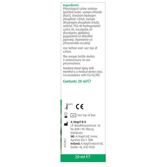 A.Vogel Sinuforce Nasal Spray 20ml