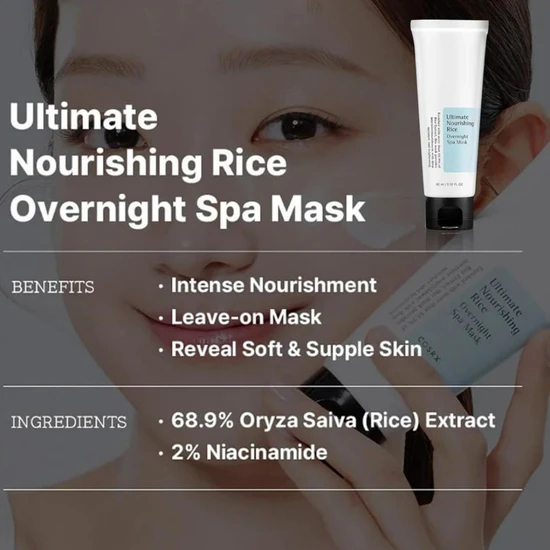 CosRx Ultimate Nourishing Rice Overnight Spa Mask