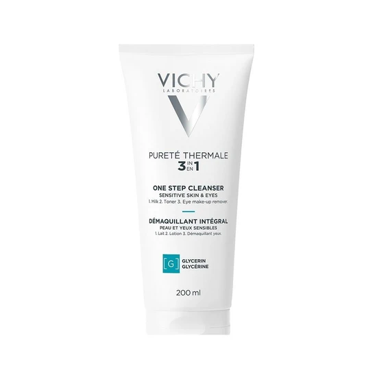 Vichy Purete Thermale 3 In 1 One Step Cleanser For Sensitive Skin 200ml