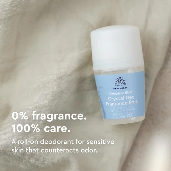 Urtekram Fragrance Free Sensitive Skin Crystal Deodorant 50ml