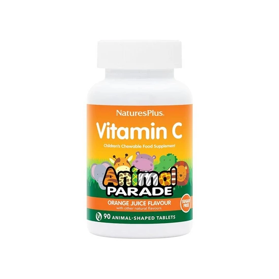 Nature's Plus Animal Parade Sugar Free Vitamin C Chewable 90