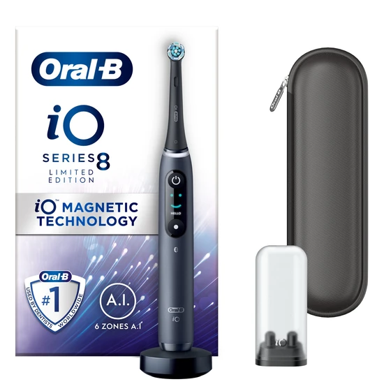 Oral B iO 8 Black Electric Toothbrush Limited Edition