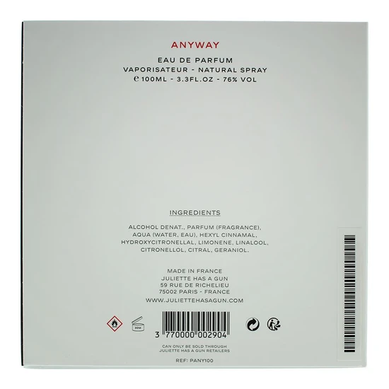 Juliette Has a Gun Anyway Eau De Parfum 100ml