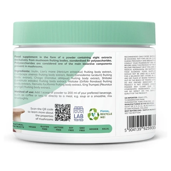 Osavi Mushroom Blend 8 In 1 200g