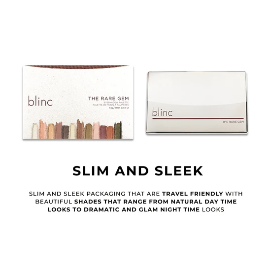 blinc The Rare Gem Eyeshadow Palette 12x1.1g