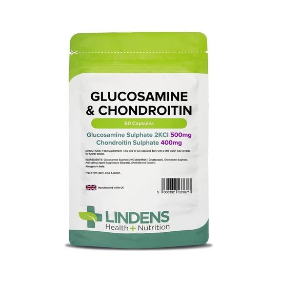 Lindens Glucosamine & Chondroitin 500/400 Capsules 60 Capsules
